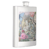 Alice im Wunderland Dodo Klassische Kunstwerke Flachmann (Rechts)