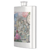 Alice im Wunderland Dodo Klassische Kunstwerke Flachmann (Links)