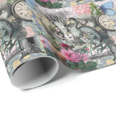 Alice im Wunderland Dodo Klassische Kunstwerke Geschenkpapier (Rolleneckpunkt)