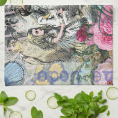 Alice im Wunderland Dodo Klassische Kunstwerke Geschirrtuch (Gefaltet)