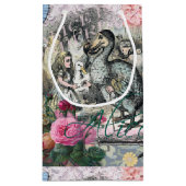 Alice im Wunderland Dodo Klassische Kunstwerke Kleine Geschenktüte (Rückseite)