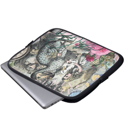 Alice im Wunderland Dodo Klassische Kunstwerke Laptopschutzhülle (Vorne Knopf)