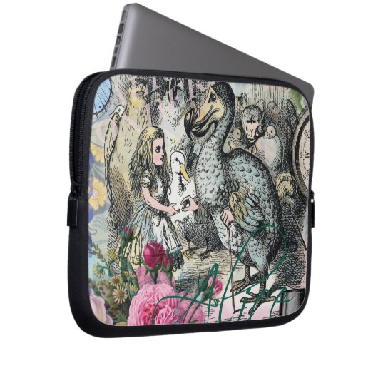 Alice im Wunderland Dodo Klassische Kunstwerke Laptopschutzhülle (Vorne Rechts)