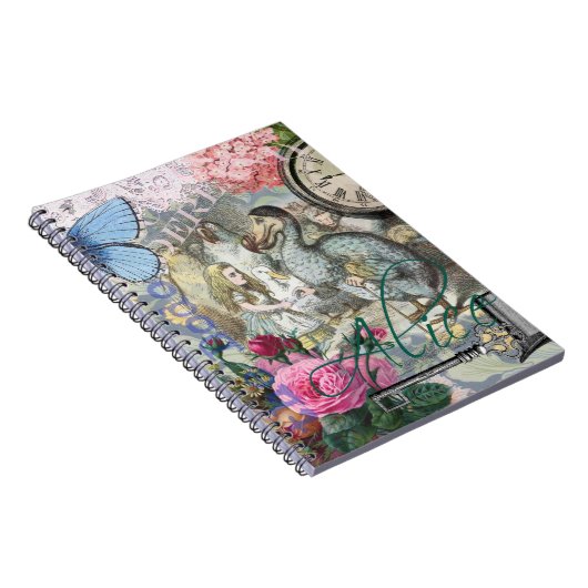 Alice im Wunderland Dodo Klassische Kunstwerke Notizblock (Rechte Seite)