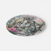 Alice im Wunderland Dodo Klassische Kunstwerke Pappteller (Schrägansicht)