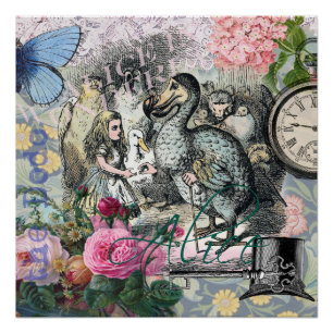 Alice im Wunderland Dodo Klassische Kunstwerke Poster