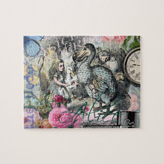 Alice im Wunderland Dodo Klassische Kunstwerke Puzzle (Horizontal)