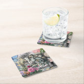 Alice im Wunderland Dodo Klassische Kunstwerke Rechteckiger Pappuntersetzer (Vor Ort)