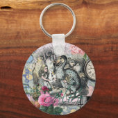 Alice im Wunderland Dodo Klassische Kunstwerke Schlüsselanhänger (Vorderseite)