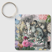 Alice im Wunderland Dodo Klassische Kunstwerke Schlüsselanhänger (Vorderseite)