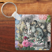 Alice im Wunderland Dodo Klassische Kunstwerke Schlüsselanhänger (Vorderseite)