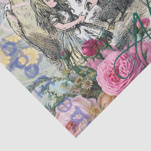 Alice im Wunderland Dodo Klassische Kunstwerke Seidenpapier (Ausschnitt)