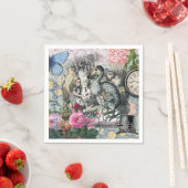 Alice im Wunderland Dodo Klassische Kunstwerke Serviette (Beispiel)