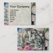 Alice im Wunderland Dodo Klassische Kunstwerke Visitenkarte (Vorne/Hinten)