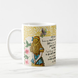 Alice im Wunderland Doppelzitat-Geschenktasse, vin Kaffeetasse