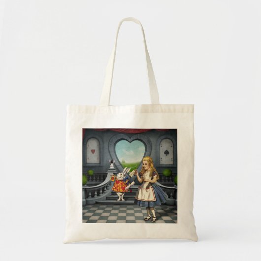 Alice im Wunderland Drink Me Budget Tasche (Vorne)