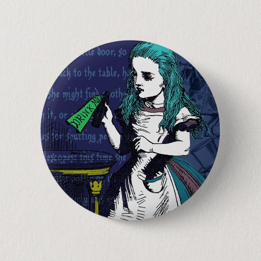 Alice im Wunderland | Drink Me Button (Vorderseite)