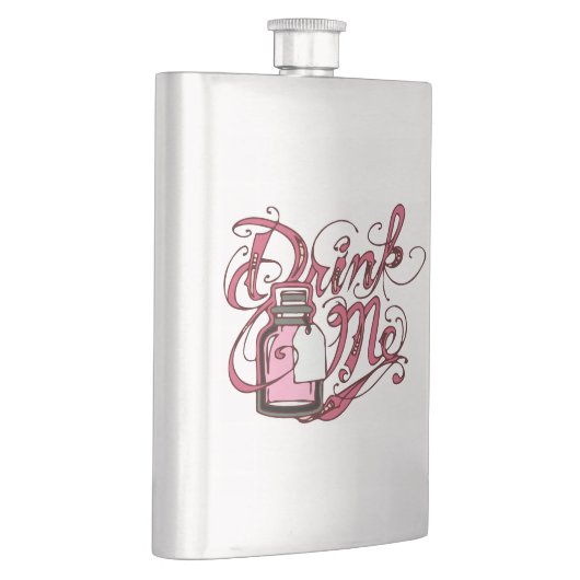Alice im Wunderland "Drink Me" Flachmann (Rechts)