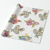 Alice im Wunderland Drink Me Wrapping Paper Geschenkpapier (Ungerollt)