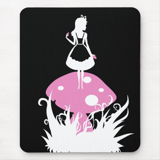 Alice im Wunderland-Dunkelheit mousepad (Vorne)