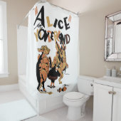 ALICE IM WUNDERLAND DUSCHVORHANG (Beispiel)