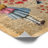 Alice im Wunderland Eat Me Muffin Poster (Ecke)