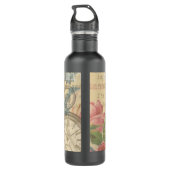 Alice im Wunderland Edelstahlflasche (Rückseite)