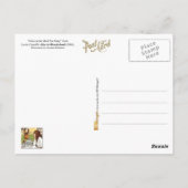 Alice im Wunderland: Ein Mad Tee Party Postkarte (Rückseite)