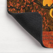 Alice im Wunderland - eine Cheshire-Katze Mousepad (Ecke)