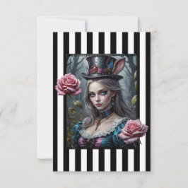 Alice im Wunderland Einladung