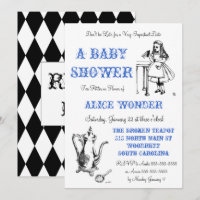 Alice im Wunderland-Einladung