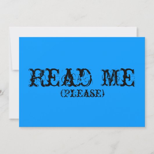 Alice im Wunderland-Einladung Einladung (Vorderseite)