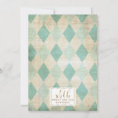 Alice im Wunderland Einladungen zum Geburtstag (Rückseite)