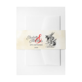 Alice im Wunderland Einladungsbanderole