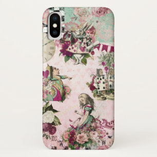 Alice im Wunderland Elegantes Rosa Case-Mate iPhone Hülle