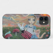 Alice im Wunderland Fairytale Fantasy Art Case-Mate iPhone Hülle (Rückseite (Horizontal))