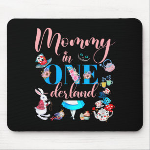 Alice im Wunderland Familie Mama des Geburtstagsju Mousepad