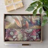 Alice im Wunderland Fantasy Art Decoupage Seidenpapier (Geschenk)