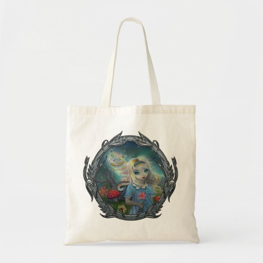 Alice im Wunderland Fantasy Art Fairytale Tasche (Vorne)