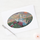 Alice im Wunderland Fantasy Art Stickers (Umschlag)