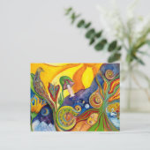 Alice im Wunderland Fantasy Fairy Sunshine Dream Postkarte (Stehend Vorderseite)