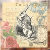 Alice im Wunderland Fensteraufkleber (Blatt 2)