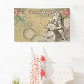 Alice im Wunderland Flamingo Classic Banner (Insitu)
