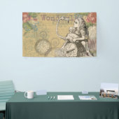 Alice im Wunderland Flamingo Classic Banner (Messeveranstaltung)