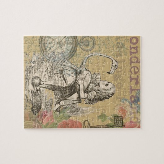 Alice im Wunderland Flamingo Classic Puzzle (Horizontal)