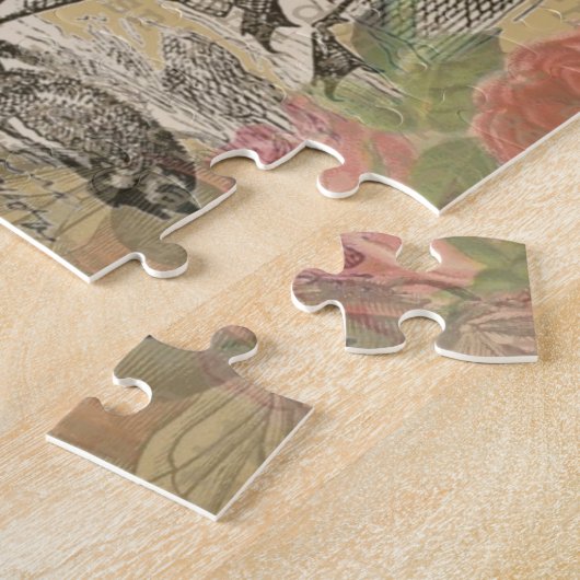 Alice im Wunderland Flamingo Classic Puzzle (Seite)