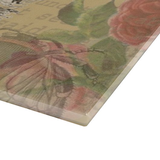 Alice im Wunderland Flamingo Classic Schneidebrett (Ecke)