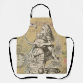 Alice im Wunderland Flamingo Classic Schürze (Vorderseite)