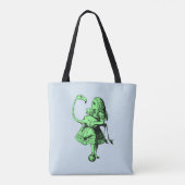 Alice im Wunderland & Flamingo Tasche (Rückseite)