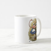 Alice im Wunderland-Flamingo-Tasse Kaffeetasse (VorderseiteRechts)
